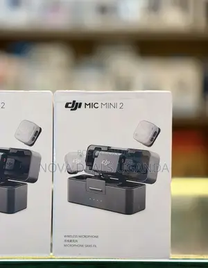 DJI Mic Mini 2 Wireless Microphone, 2 TX + 1 RX With Charging Case