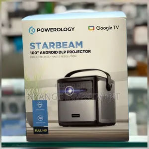 Powerology Starbeam 100" Android DLP Projector. Smart Projector