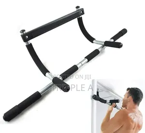 Ultrasport Multifunctional Door Pull-Up Bar With Soft Grip