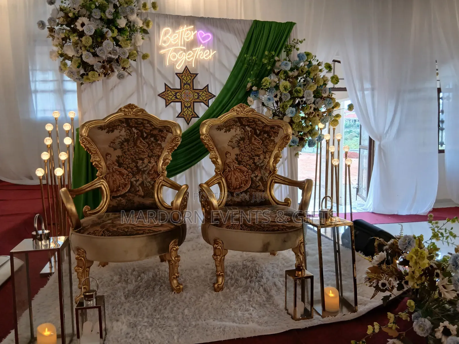 Daniel Helen Church Decor for Vows