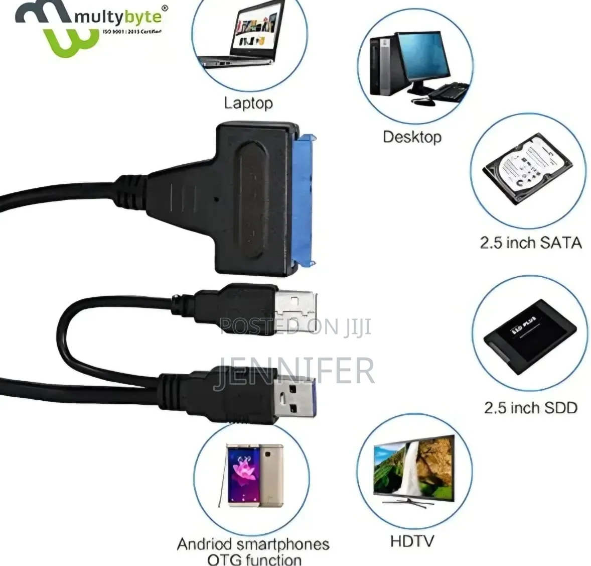 USB 3.0 to SATA Converter Cable
