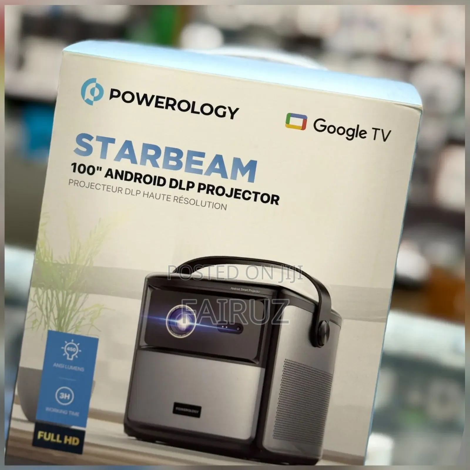 Powerology Starbeam 100" Android DLP Projector