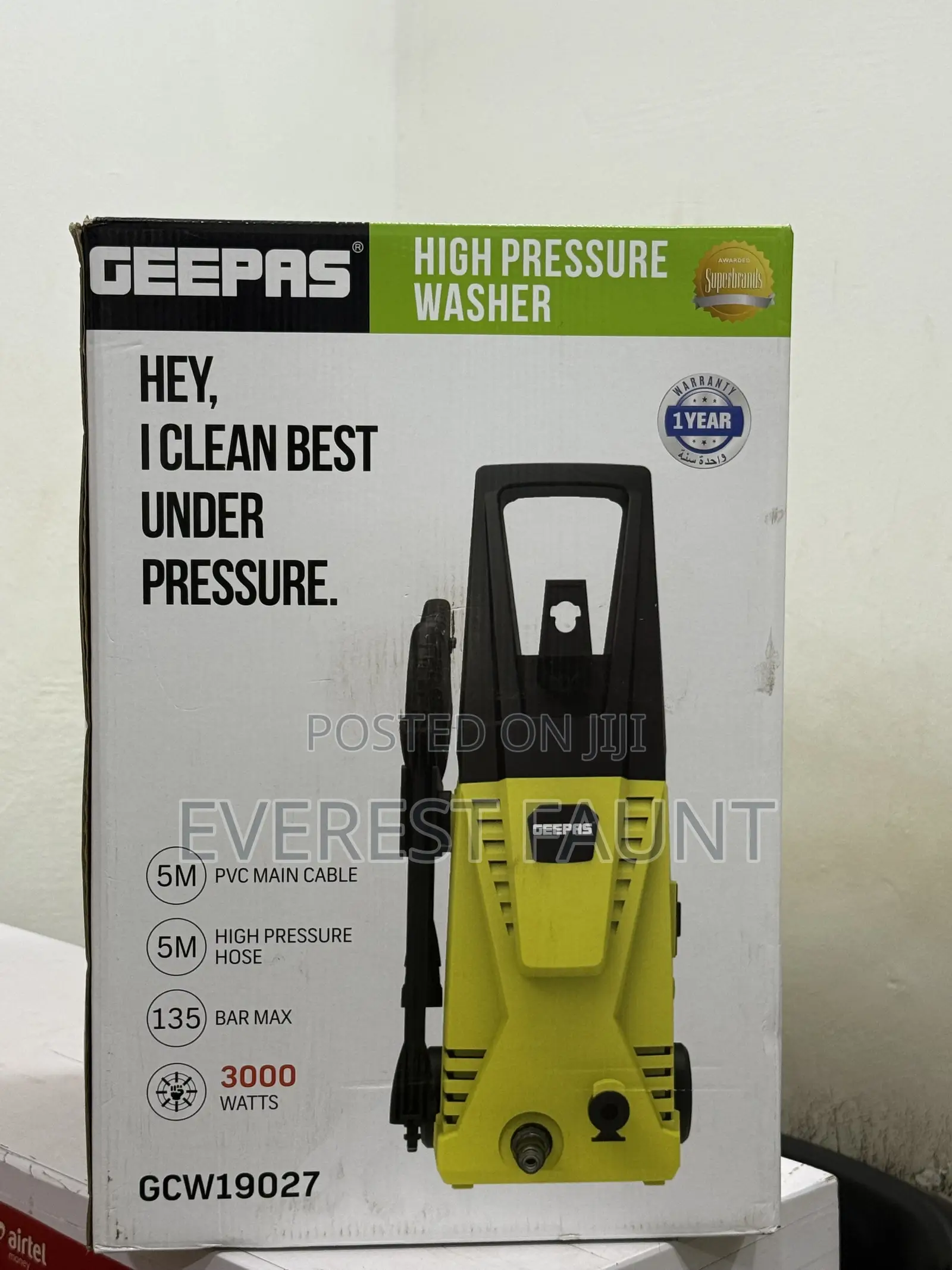 Geepas High Pressure Washer