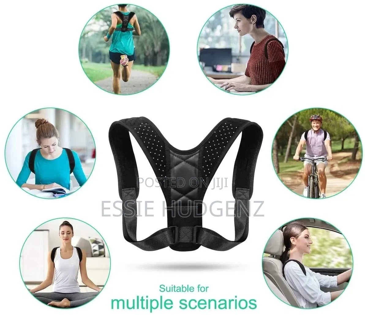 Posture Corrector With Adjustable Straps
