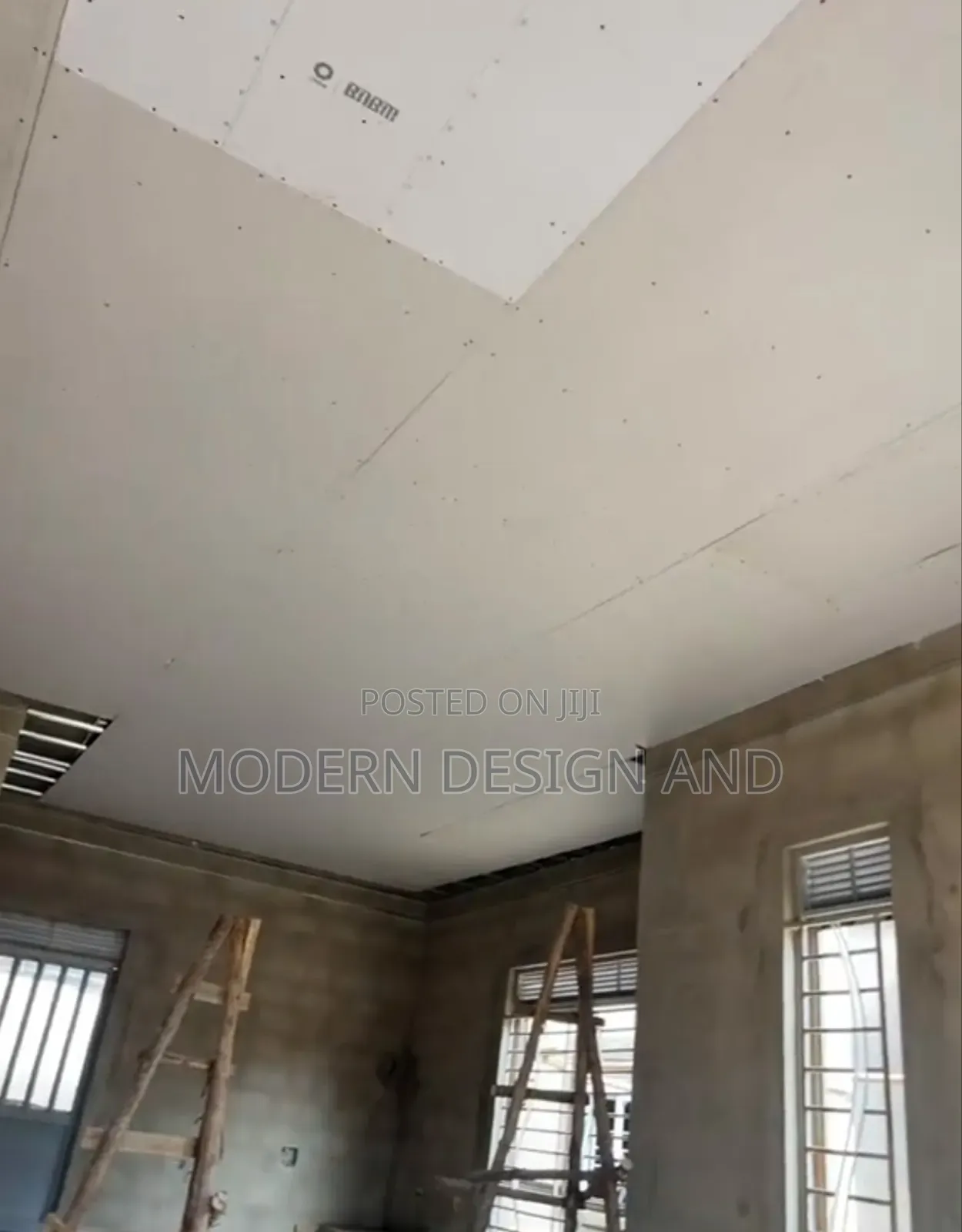 Gypsum Ceiling Flat Design Ntinda Project
