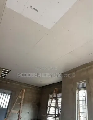 Gypsum Ceiling Flat Design Ntinda Project