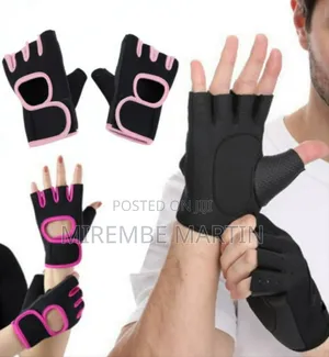 Men's and Women's Sports Cycling Fitness Half Finger Gloves Rock .