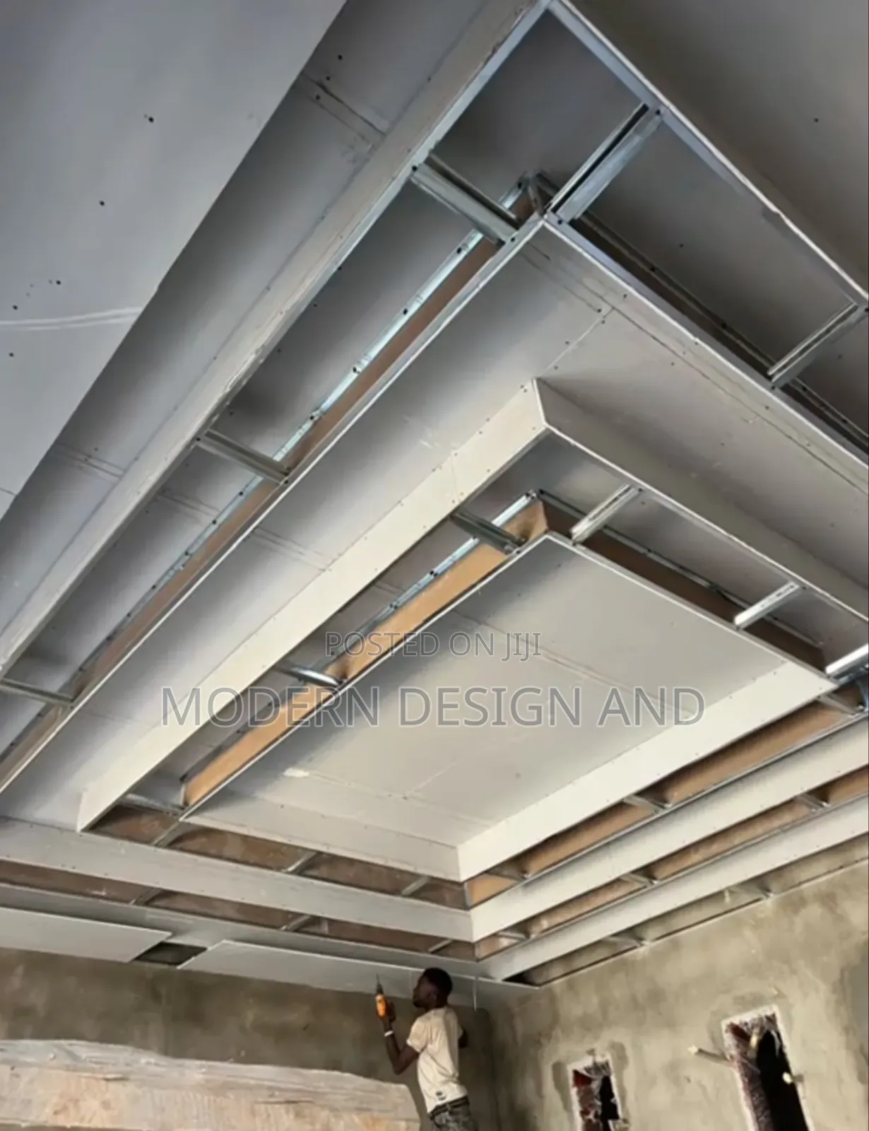 Gypsum Ceiling 3 Way Bulcate Design