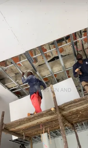 Gypsum Ceiling Kasese Hotel Works