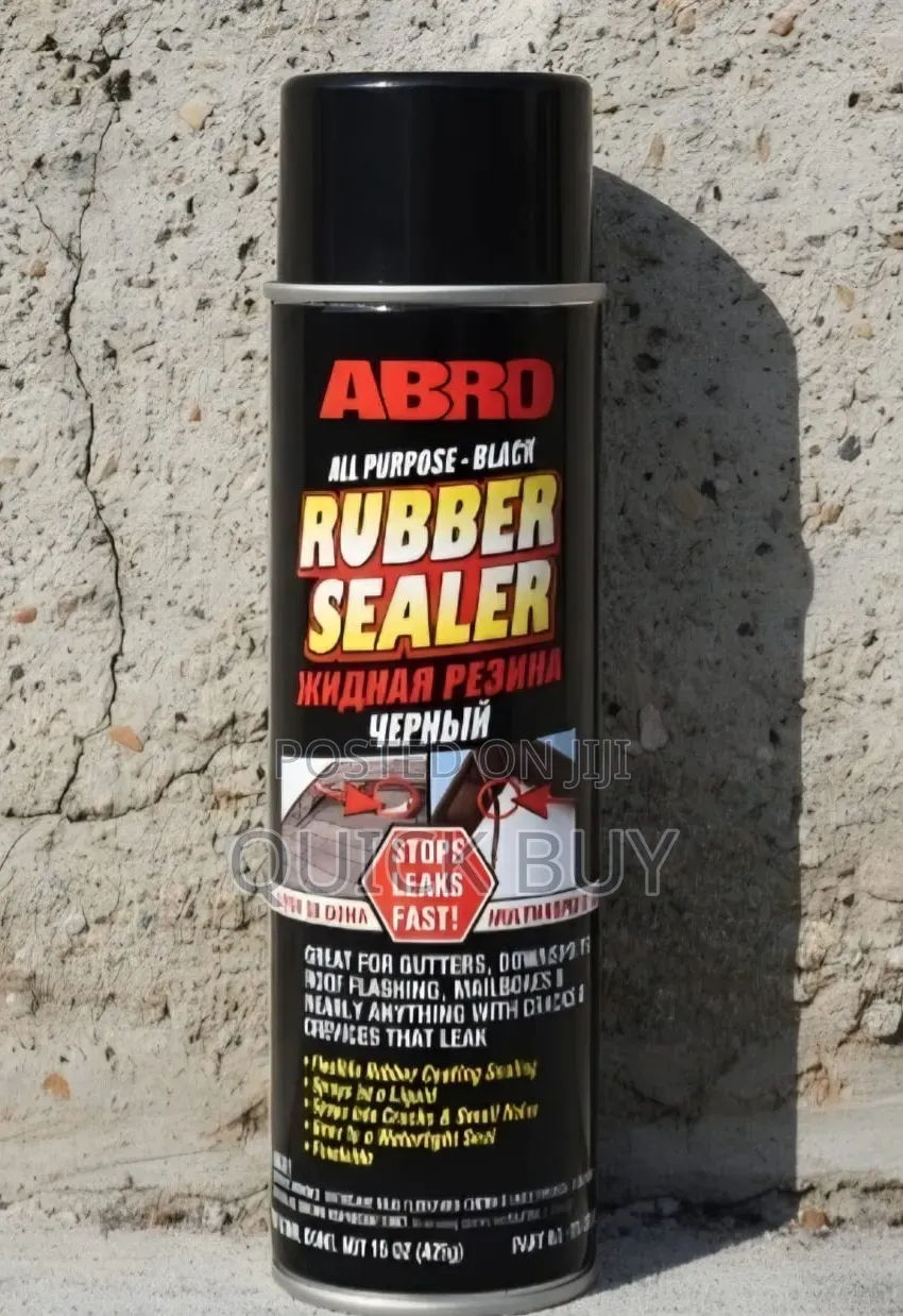 ABRO All-Purpose Black Rubber Sealer