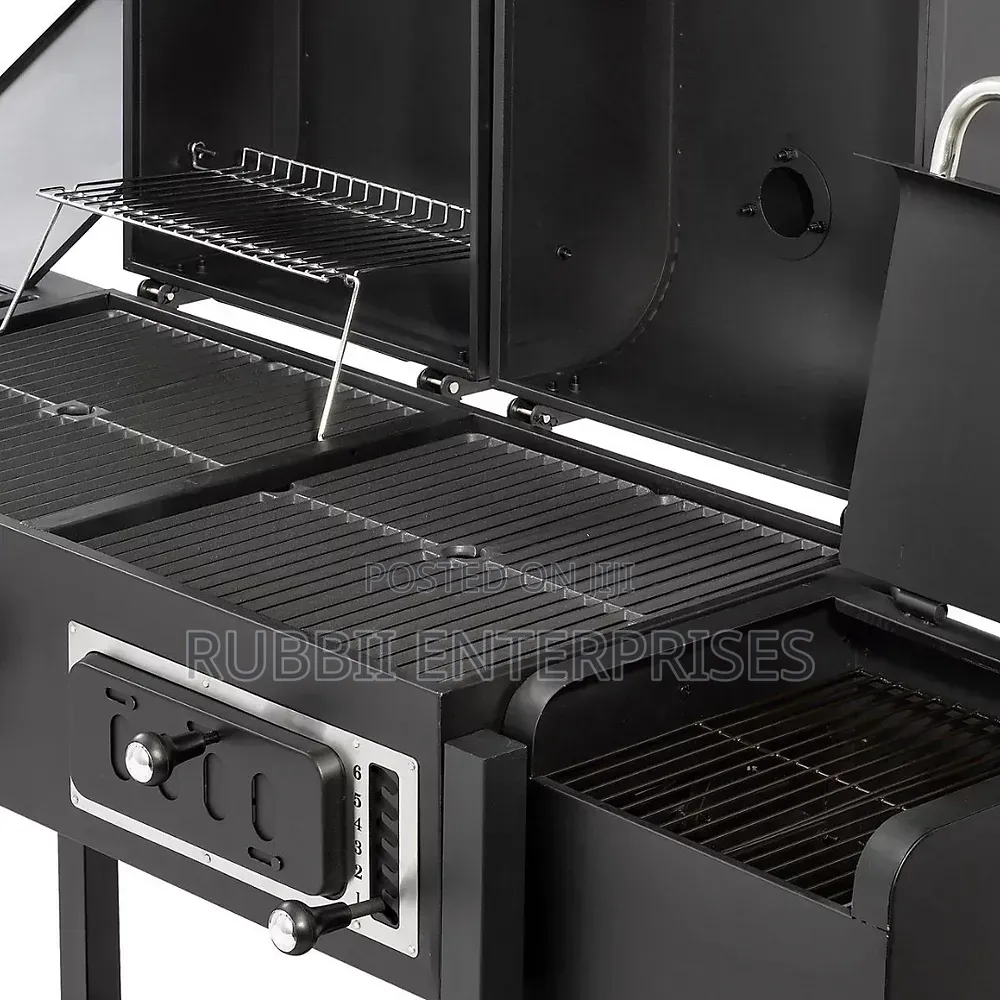 Dual BBQ Grill (LPG and Charcoal)