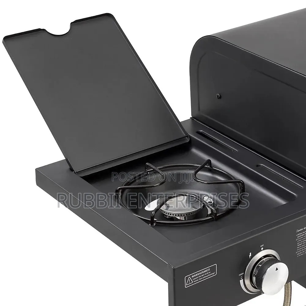 Dual BBQ Grill (LPG and Charcoal)