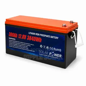 300Ah Deep Cycle Lithium Battery for Solar Systems 12V
