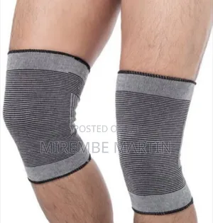 Knitted Knee Pads Polyester Fiber Sports Protectors