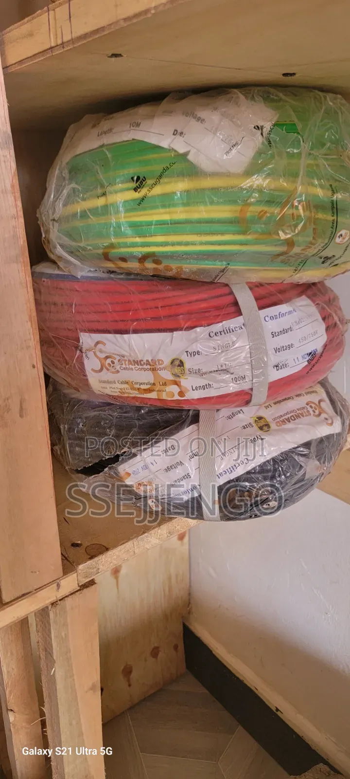 Single Core Cables 1.5mm - 16mm (Standard Cable Corporation)