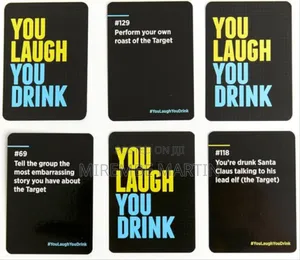 Games You Laugh You Drink for People Who Can’t Keep a Straight Face