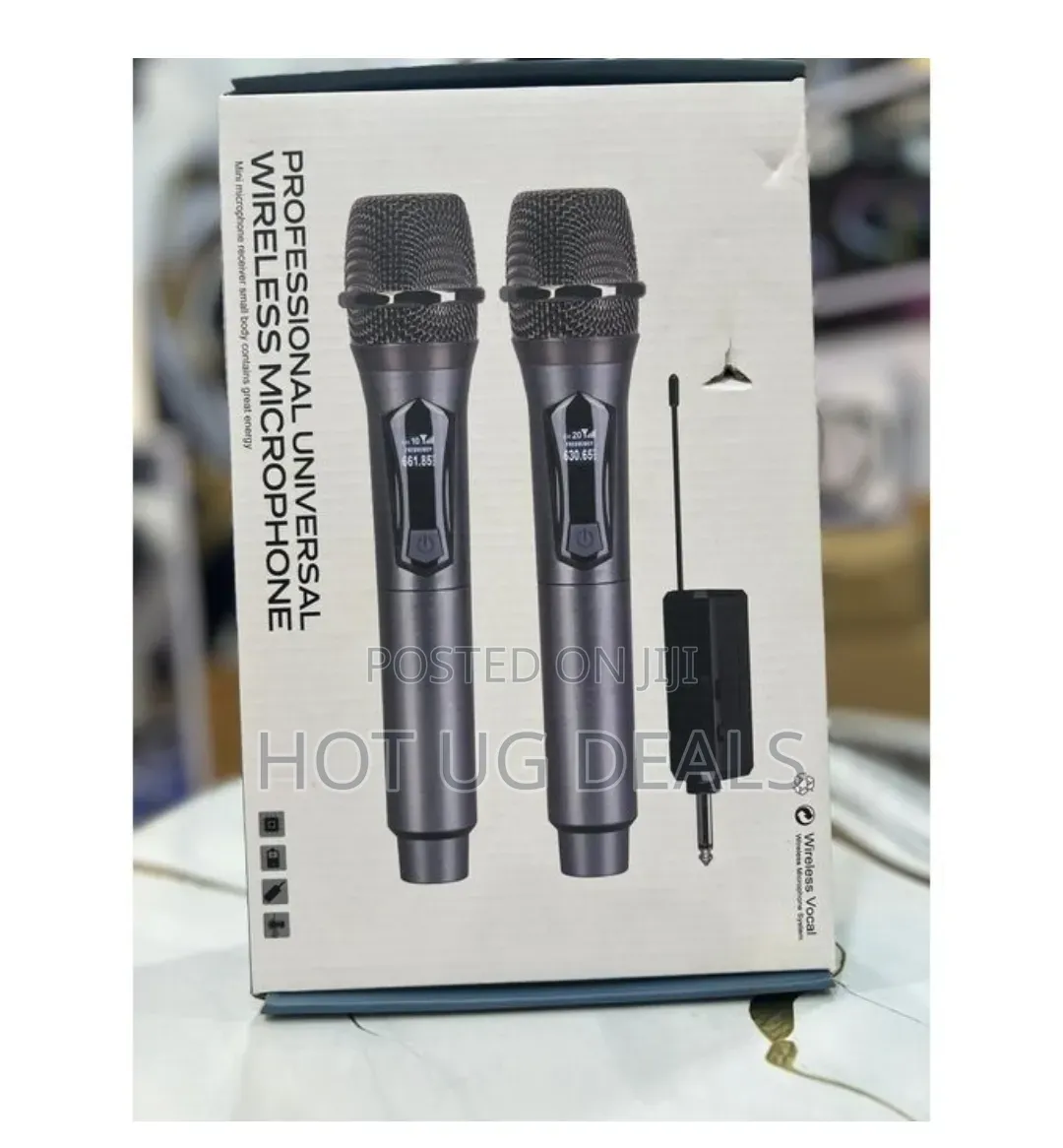 Kimiso KMS-902MC Professional UHF Dual Wireless Microphone System