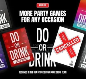 Do or Drink - Card Game - Expansion Pack #2 - Party Game - Dares