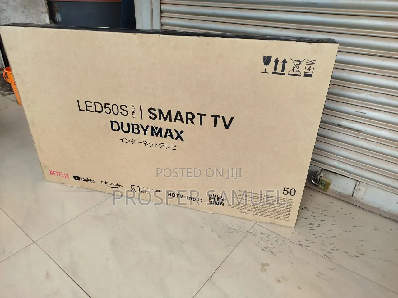 Dubymax 50 Inches Frameless Smart Digital Flat Screen With Inbuilt Dec