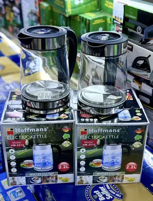 Hoffmans 2.2L Electric Kettle With LED Blue Light HM-2515