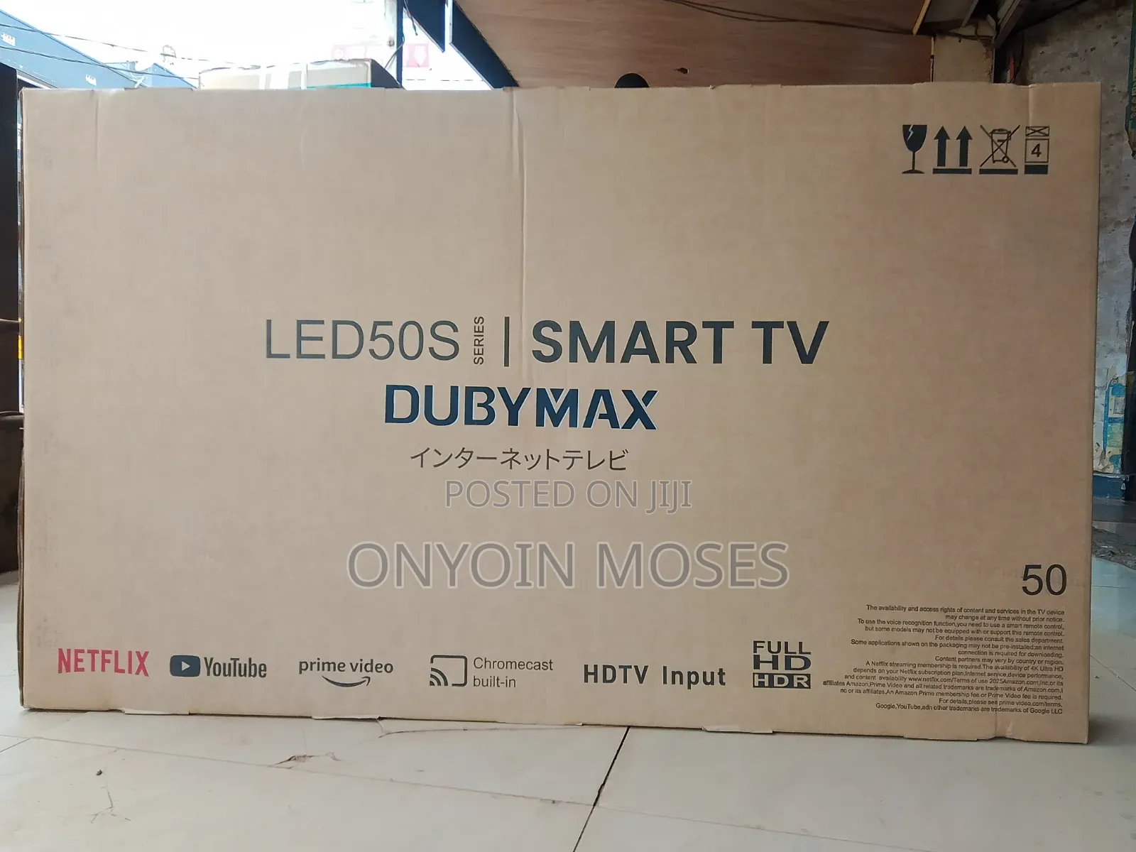 New 50 Inches DUBYMAX Led Smart Android TV