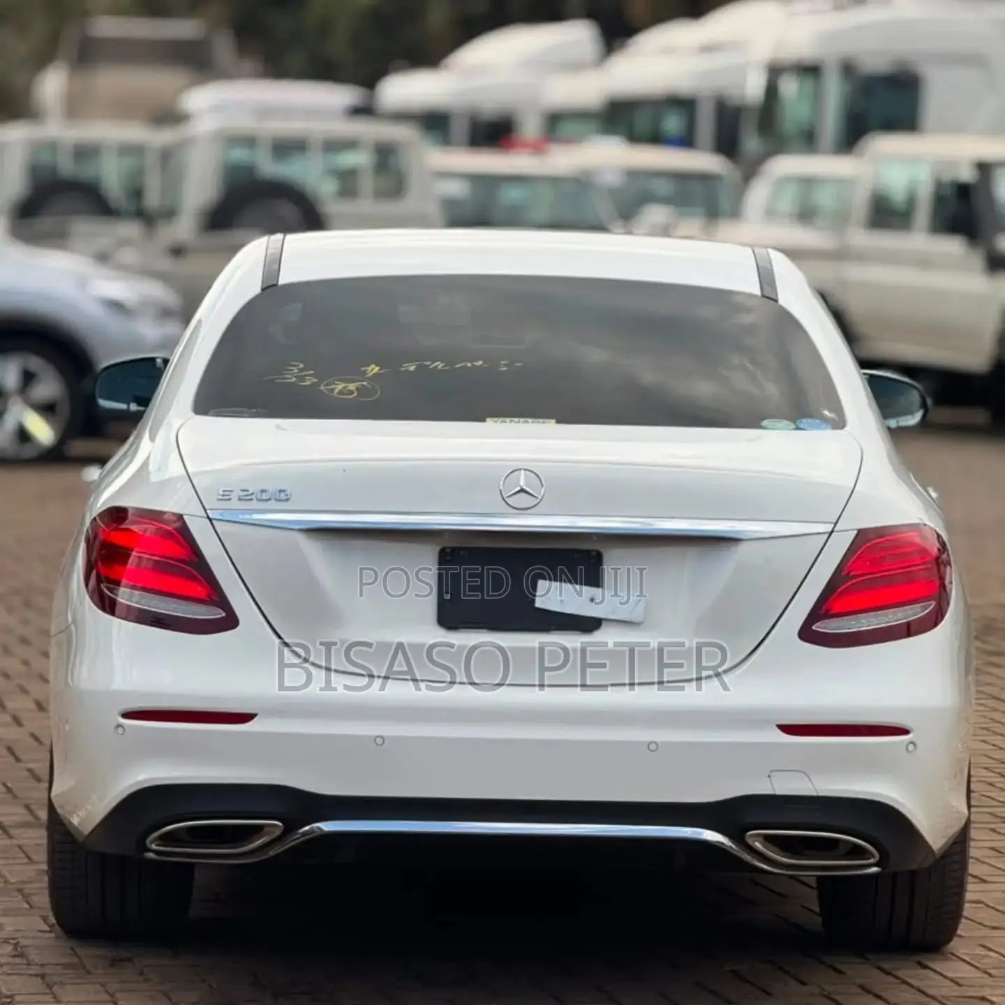 Mercedes-Benz E200 2018 White