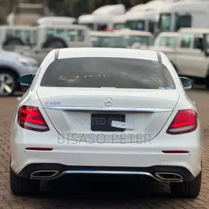 Mercedes-Benz E200 2018 White