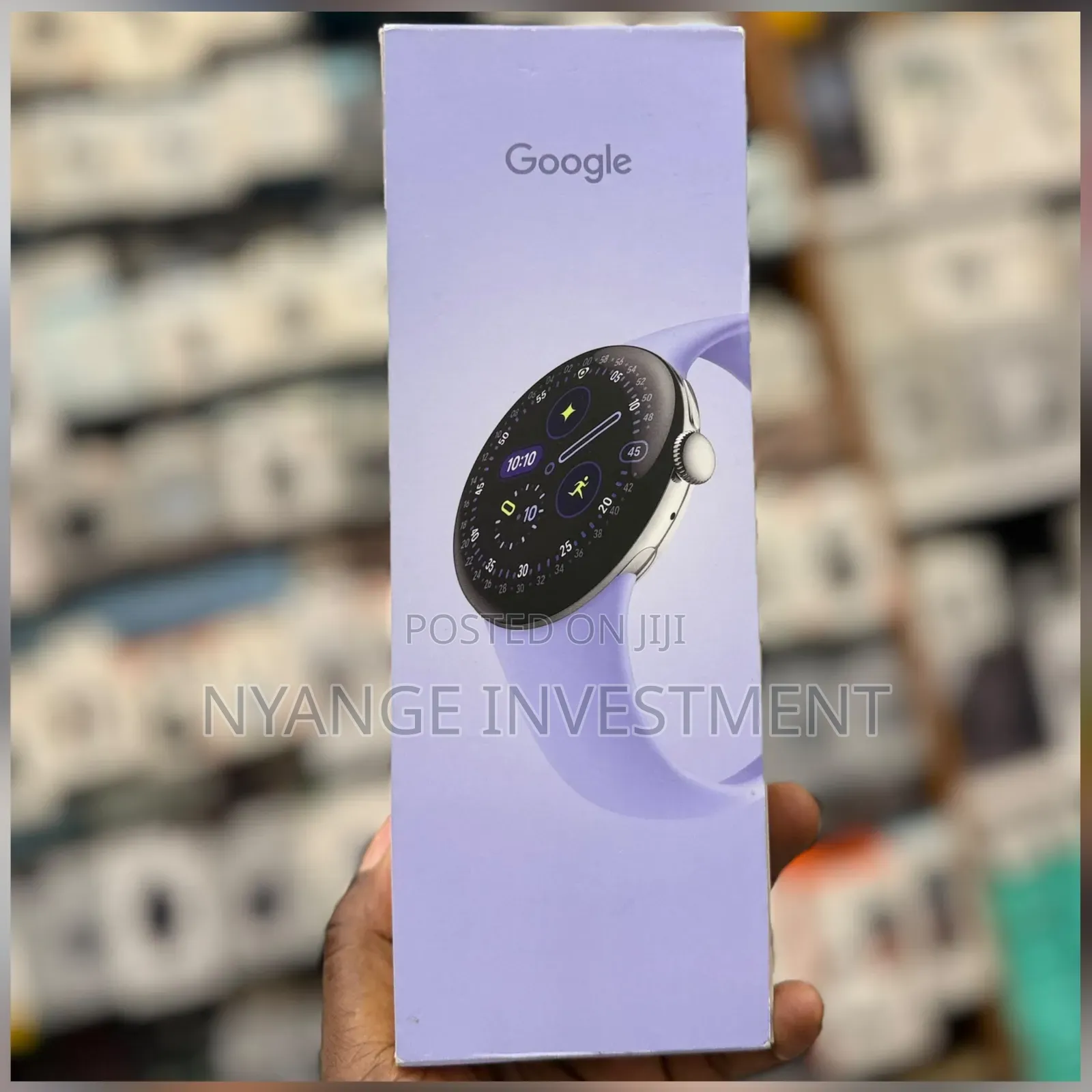 Google Pixel Watch 4 With Iris Active Band.Google Pixel Smart Watch4