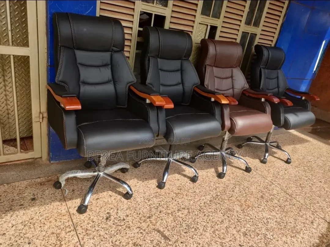 New Executive Soft Leather Adjustable Office Chairs