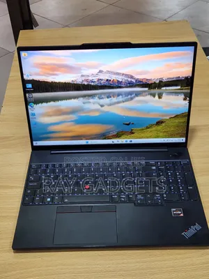 New Laptop Lenovo ThinkPad E16 G1 16GB AMD Ryzen 5 SSD 512GB
