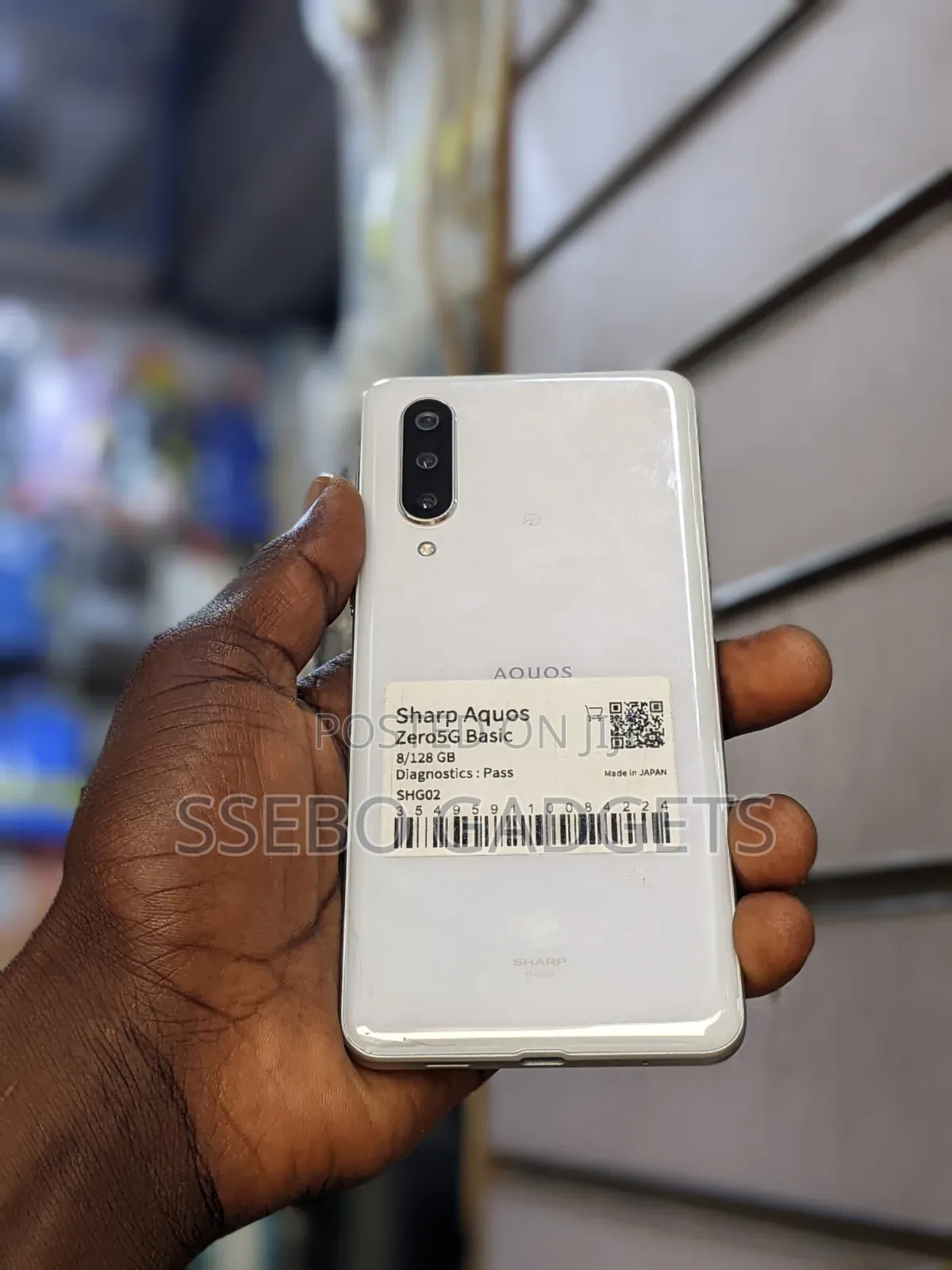 Sharp Aquos Zero 5G Basic 128 GB White