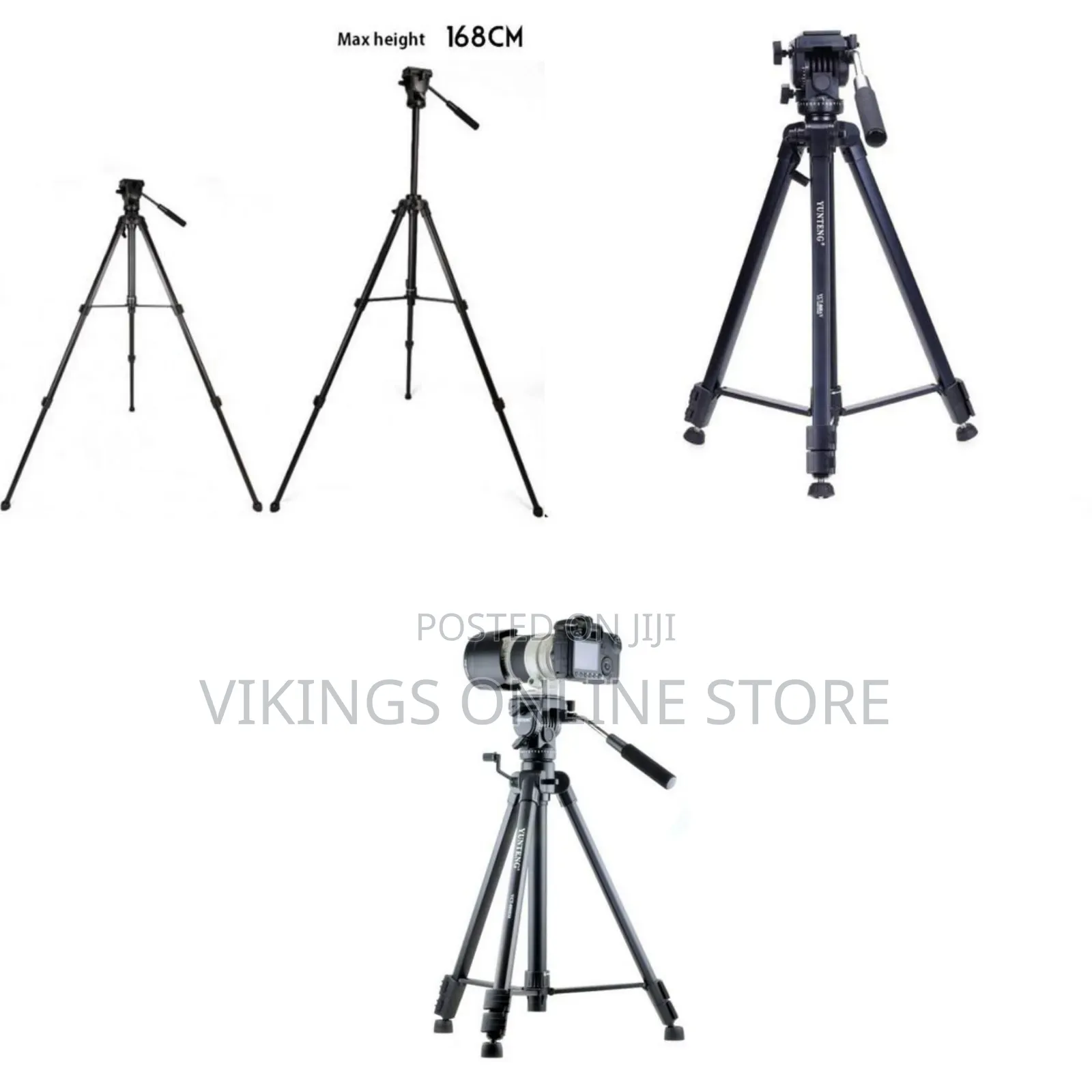 Yunteng VCT-860 Camera Mobile Phone Tripod Camera Hydraulic Head