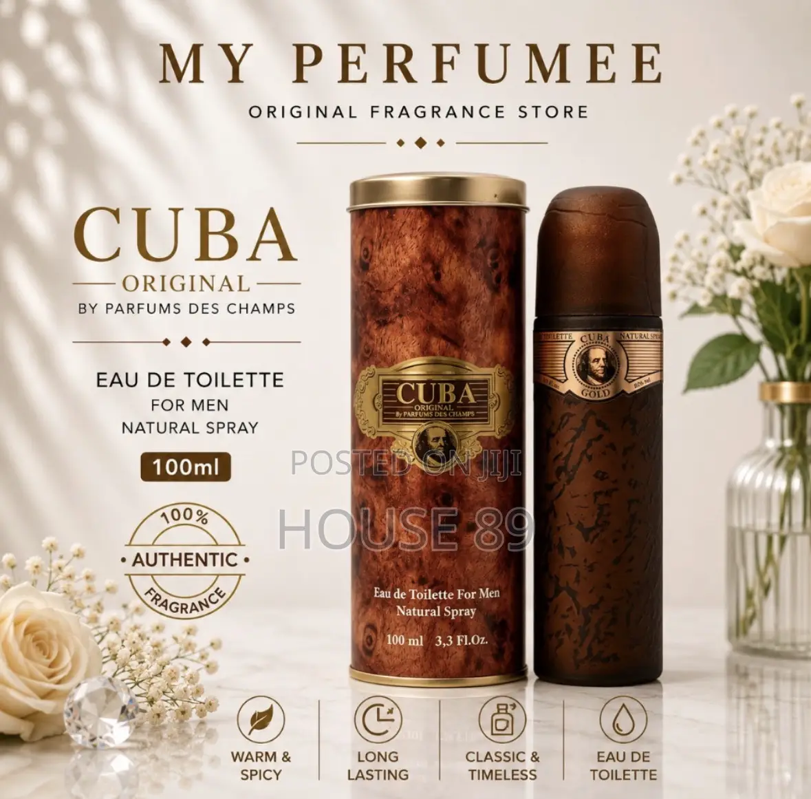 Cuba Orange Cologne