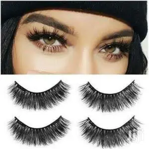 3D Fashion Eyelashes, High Quality Adhesive False Eyelashes