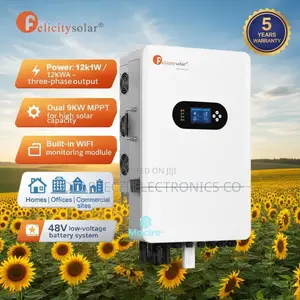 12kVA Felicity 3 Phase Hybrid Inverter Pure Sine Wave 48V
