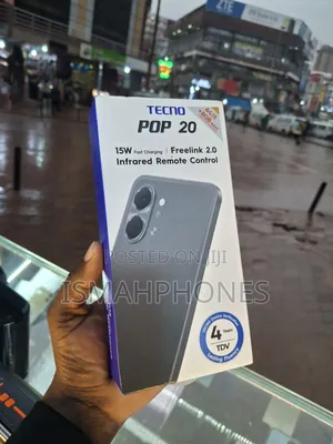 New Tecno Pop 20 64 GB Black