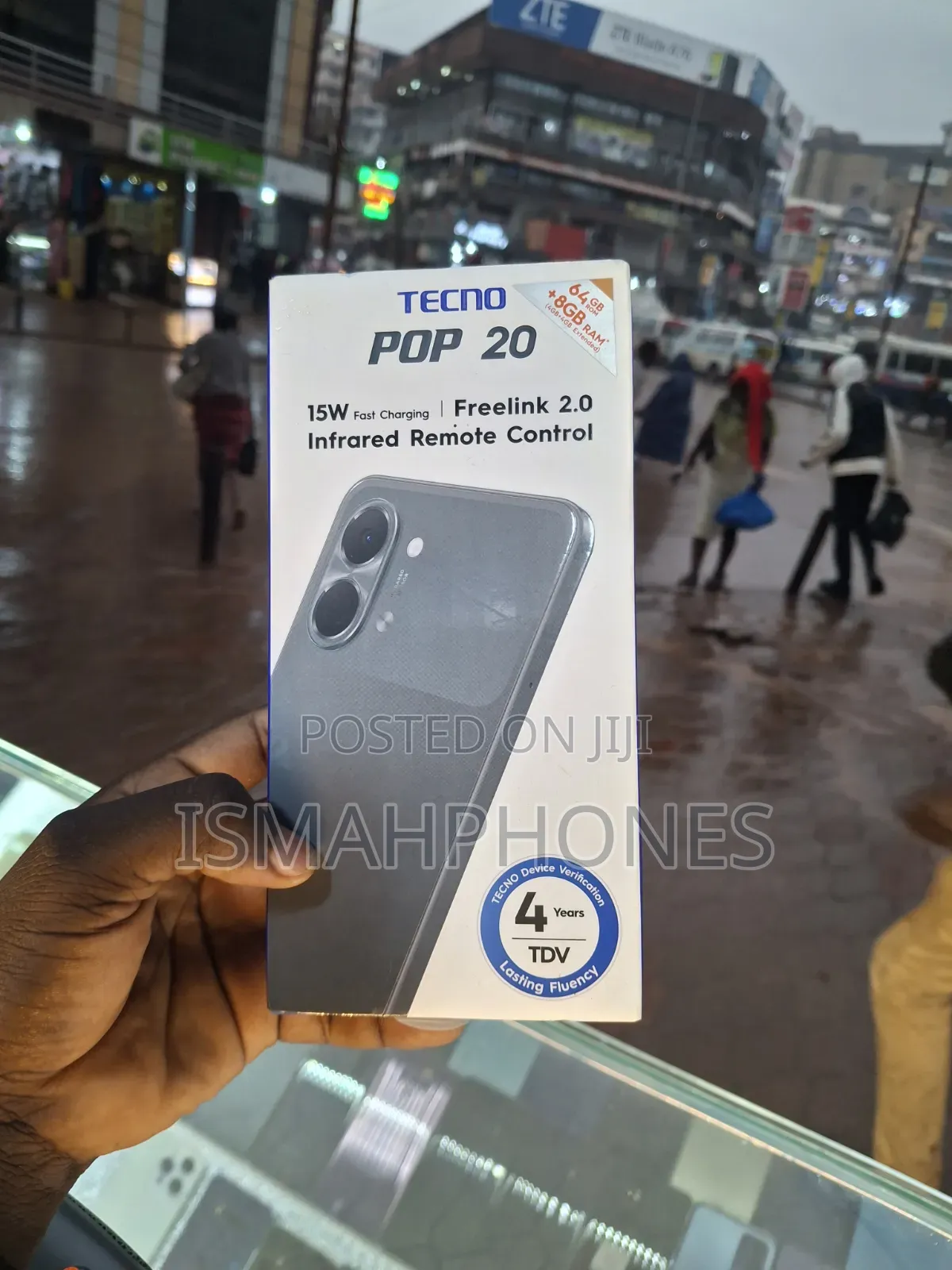 New Tecno Pop 20 64 GB Black