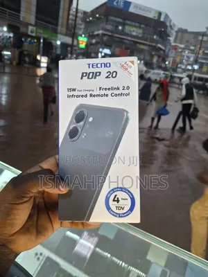 New Tecno Pop 20 64 GB Black