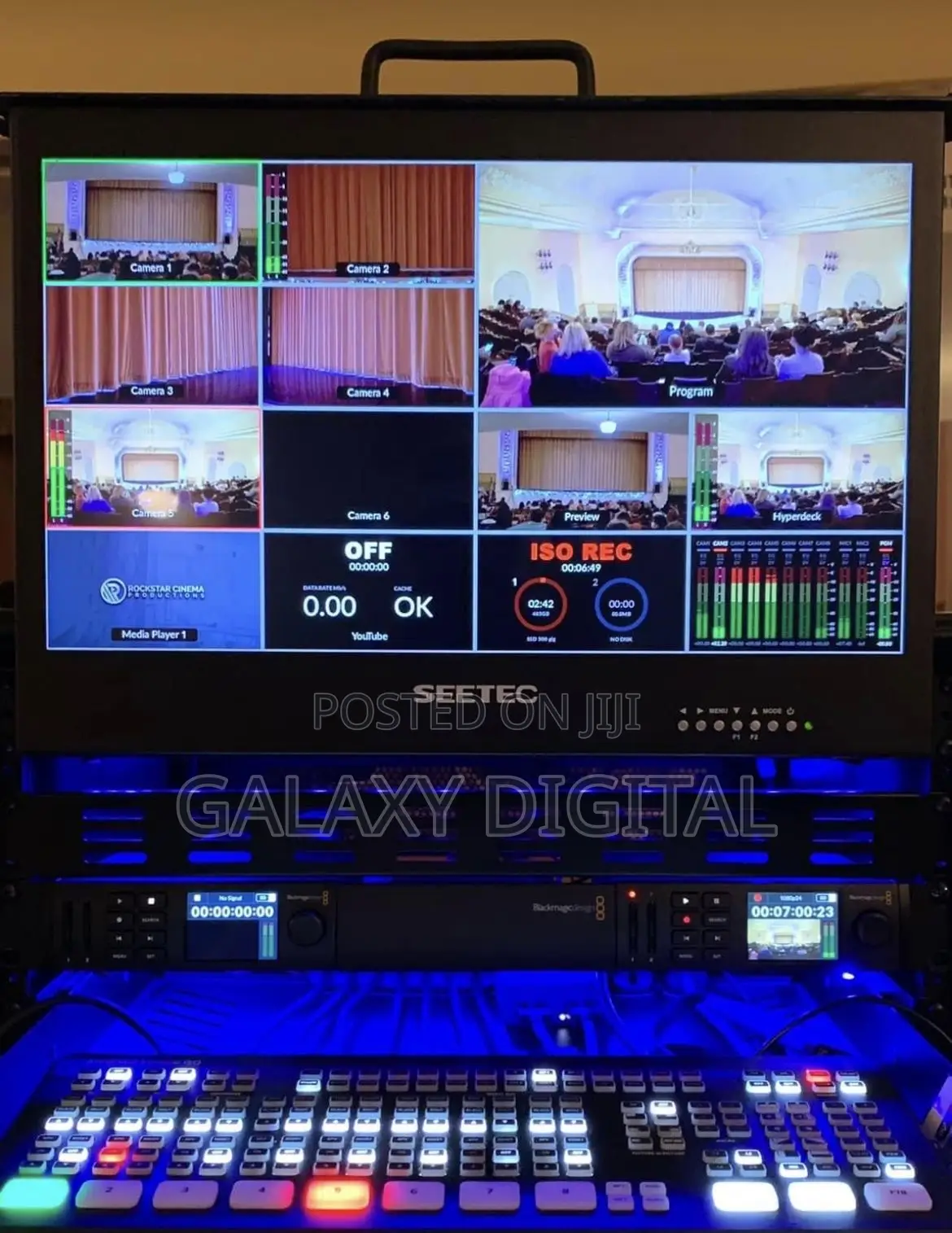Professional Live Streaming Services Uganda |Multi-Camera HD/ Stream