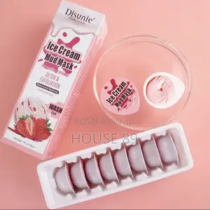 Disuni Strawberry and Milk Icecream Mud Mask