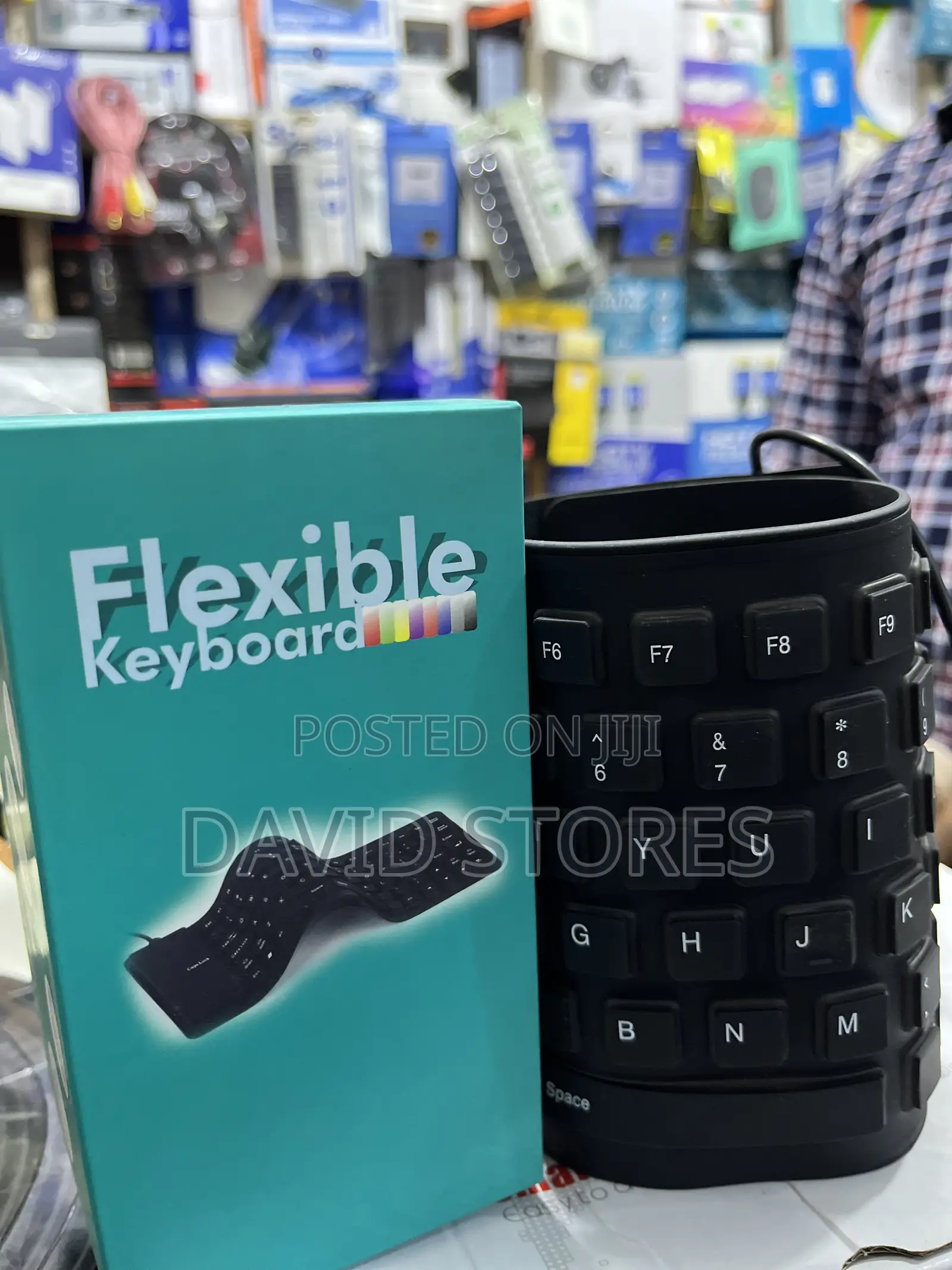Flexible Keyboard – Roll-Up Waterproof Silicone Keyboard