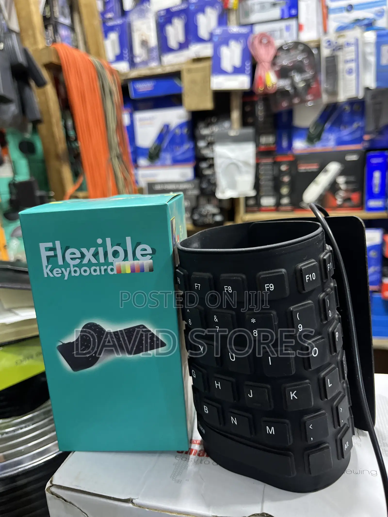 Flexible Keyboard – Roll-Up Waterproof Silicone Keyboard