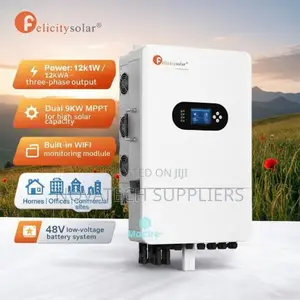 Felicity 12kVA Hybrid Inverter 3 Phase Pure Sine Wave 220/380v