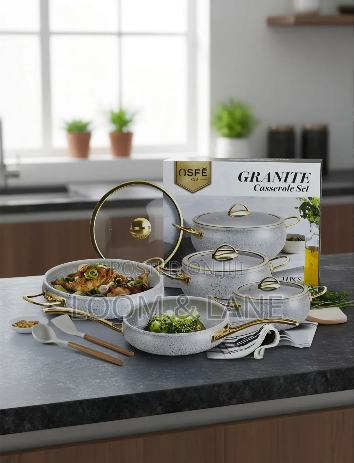 Osfě 1758 Granite Casserole