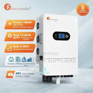Felicity 16kW Hybrid Inverter 3 Phase 160v-650v MPPT