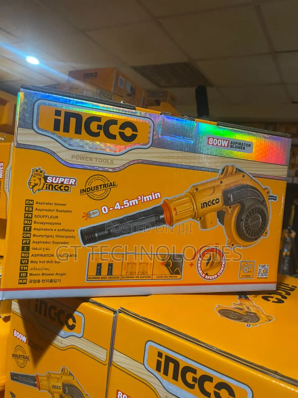 Ingco Aspirator 800w Industrial Blower AB8008