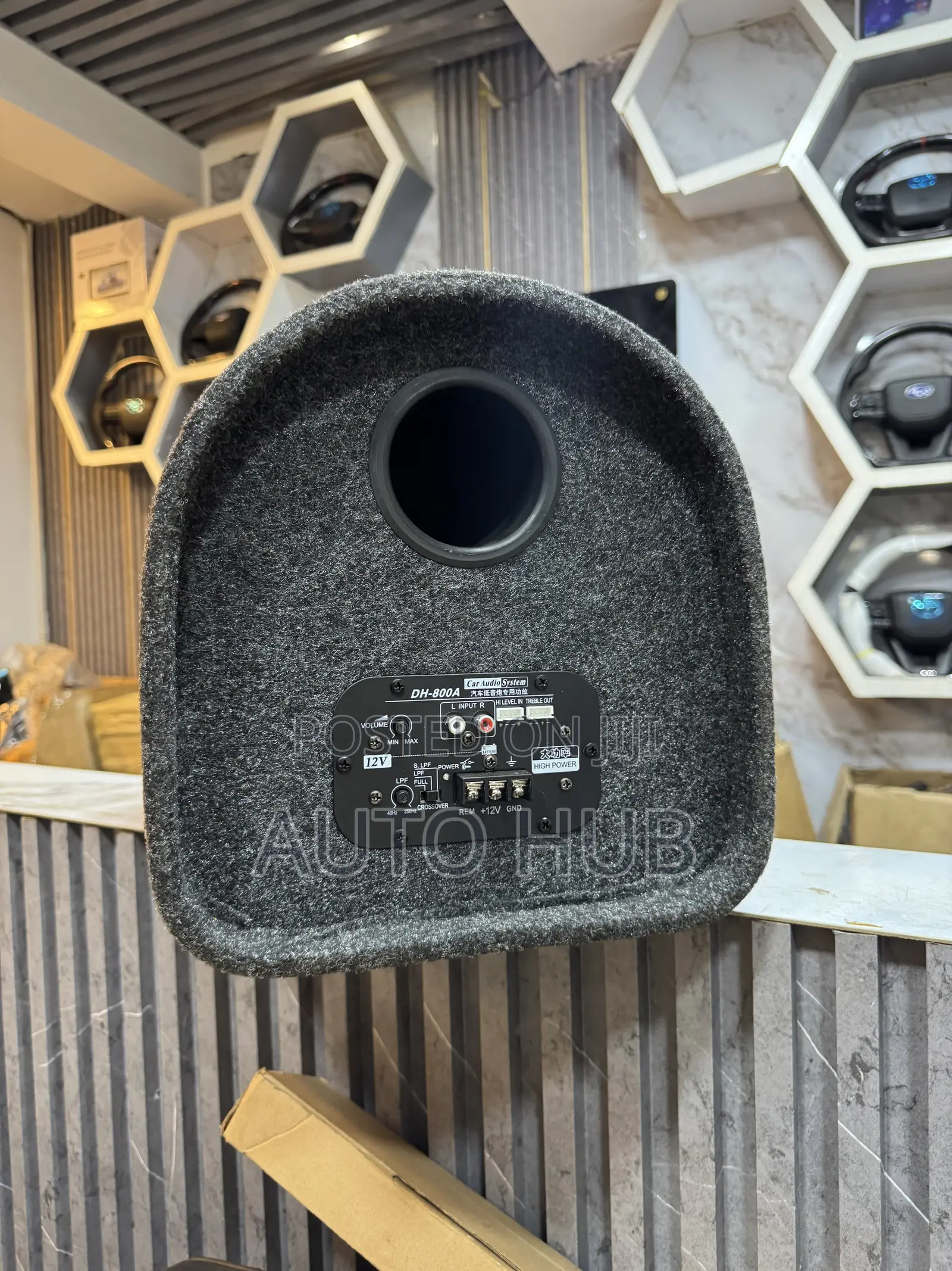 Active Car Subwoofer Bass