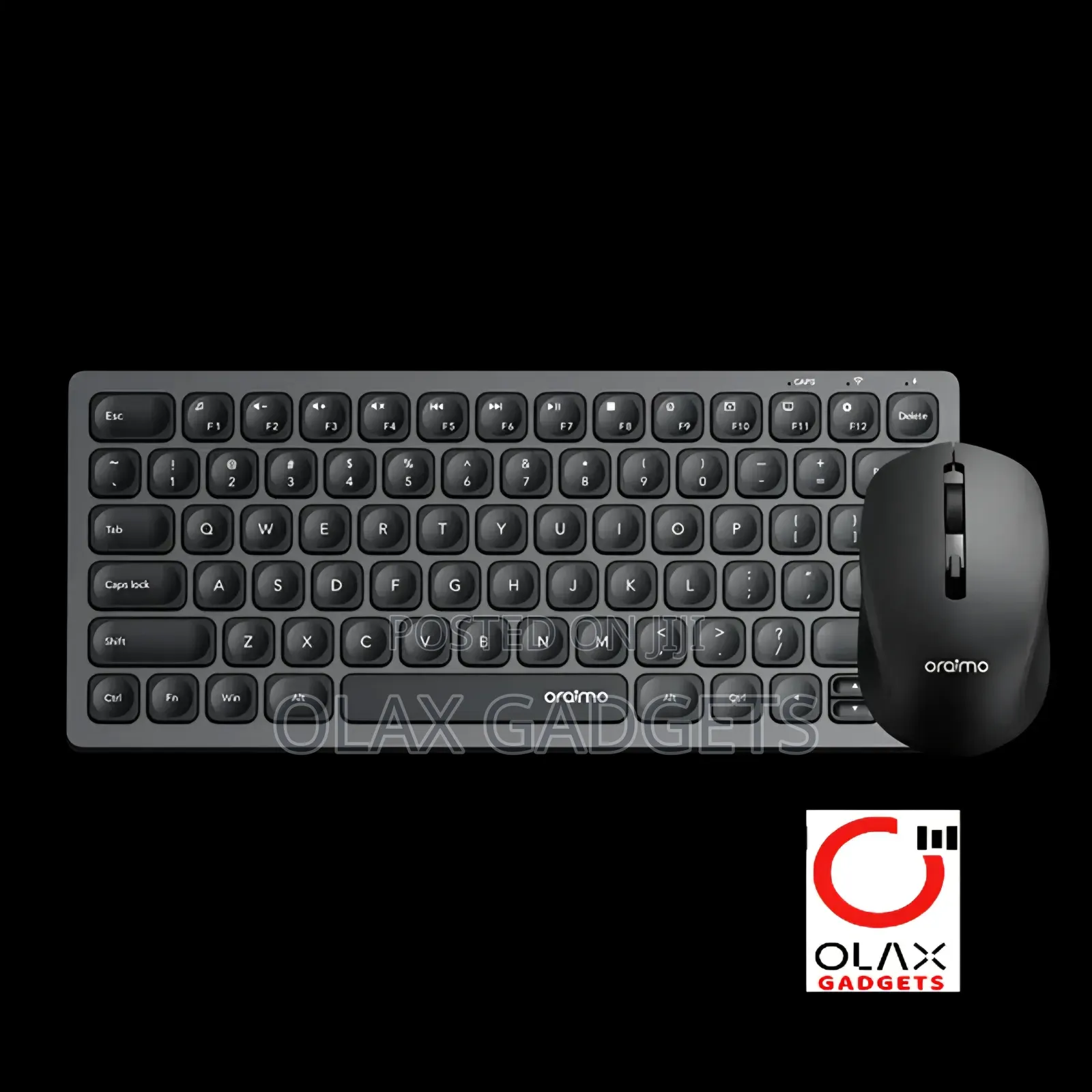 Oraimo NimbleType Wireless Keyboard Mouse Kit - Silent Dual Mode Combo