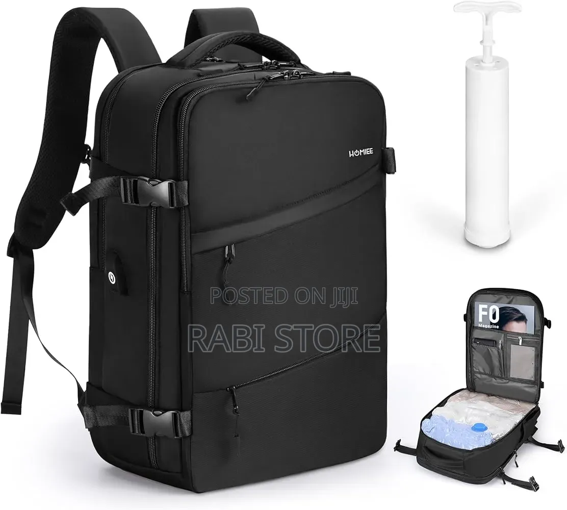 Travel Bag/Back Pack Vacuum Black