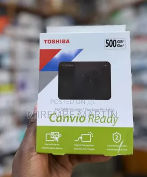 Toshiba 500GB -External Hard Disk